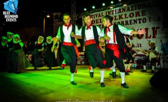 Folkore festival in Sorrento, Italy
