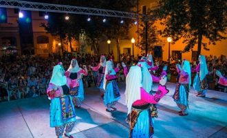 Folklore festival in Spain, Costa Brava 2018