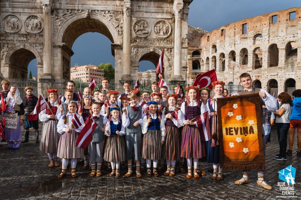 Folklore festival Rome